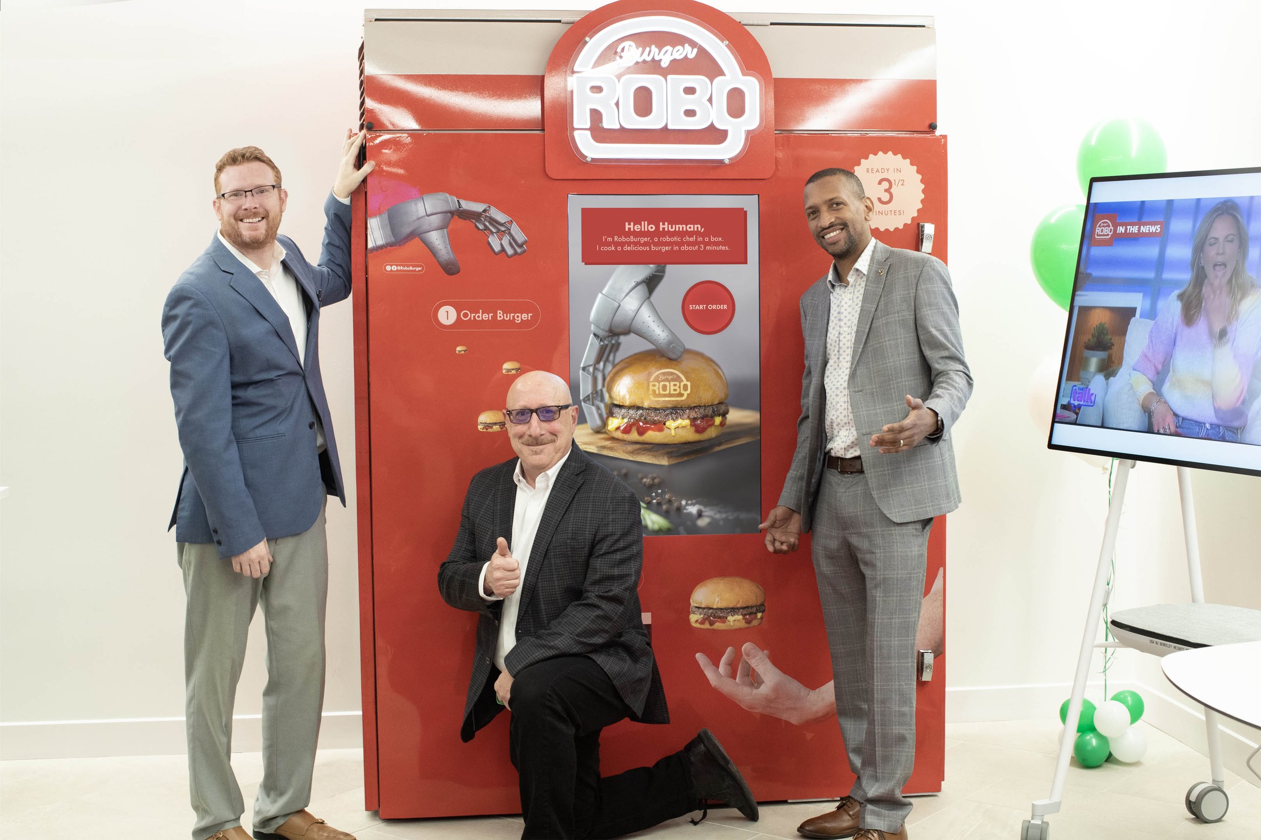 Founders at demo event